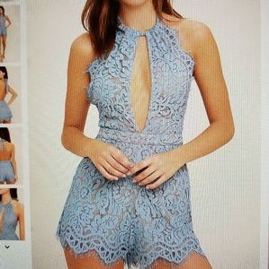 Lulu's lace romper